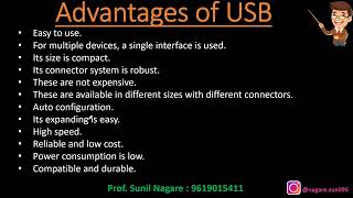 Lect 32Ch3Features of USB Serial Communication Protocol ESY22532Diploma Sem 5MSBTE [upl. by Nahbois710]