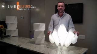 Artemide INEI Collection designed by Issey Miyake Product Demonstration [upl. by Pate429]