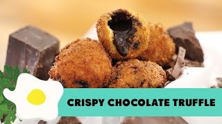 Resep Coklat Garing Crispy Chocolate Truffle Recipe Video [upl. by Onitram859]