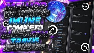 ⚡💜NOVO MELHOR WHATSAPP IMUNE PRIMÁRIO E SECUNDÁRIO 100 ATUALIZADO MUITO LINDO ⚡💜 [upl. by Irafat332]