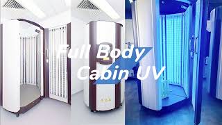 4001B Kernel Uvb Full Body Uv Cabin Phototherapy For Vitiligo Psoriasis [upl. by Riem]