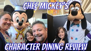 Chef Mickeys Character Dining at Disney Worlds Contemporary Resort Full Review [upl. by Savior49]