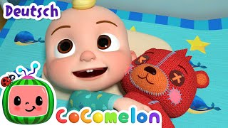 Schlaf kleines Baby  CoComelon Deutsch  Cartoons und Kinderlieder [upl. by Enaffit663]