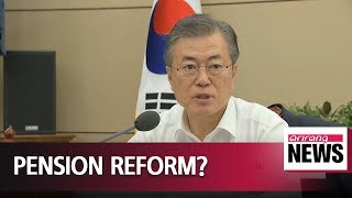 President Moon says no changes to national pension program without public consent [upl. by Abrahan]