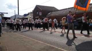 The Bawn Silver Band plays Killaloe for Granny Lockhart Twelfth 2013 [upl. by Kirsch]