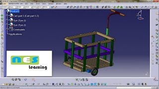 CATIA V5V6 tutorial  CART [upl. by Mayda]