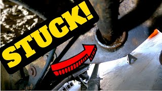 Have An Insanely Stuck Torsion Bar Watch This Now [upl. by Anerys]