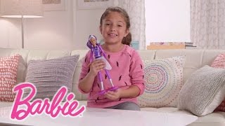 Barbie™ Star Light Adventure Lights amp Sounds Hoverboarder  Star Light Adventure  Barbie [upl. by Anayrb]