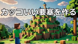 【マイクラ】超簡単！カッコいい要塞の作り方 いるクラ マイクラ [upl. by Nosdrahcir]