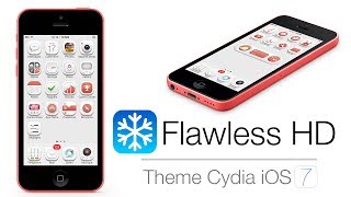 Theme Cydia iOS 7  Flawless HD • Pour iPhone amp iPod Touch [upl. by Llehsar]