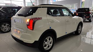 2022 Ssangyong Tivoli White Color  5 Seats SUV  Exterior and Interior Walkaround [upl. by Nolava]