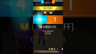 Cressy ff vs foryou gameplay🌍 [upl. by Elleval]