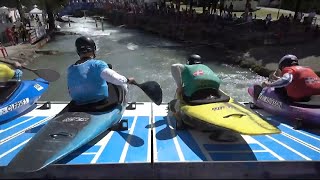 Mens Kayak Cross  FINAL  2024 ICF Canoe Slalom World Cup Ivrea Italy [upl. by Irec]