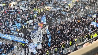 KSC Fans in Hamburg HSV vs Karlsruher SC [upl. by Alyehc24]