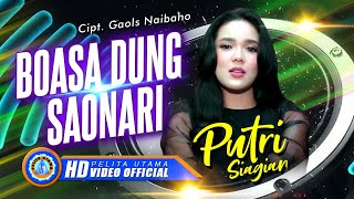 Remix Batak  Putri Siagian  BOASA DUNG SAONARI Official Lyrics Video [upl. by Elleinod490]