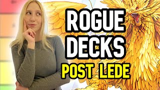 YuGiOh Best Rogue Decks Tier List  Post LEDE Deckbox Giveaway [upl. by Yarw]