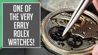 Restoring the Oldest Rolex Ive Ever Seen  Its Over 100 Years Old [upl. by Standford]