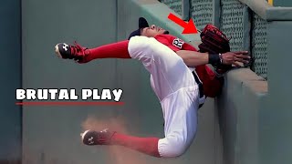 Brutal and Incredible Plays in Baseball [upl. by Enyledam]