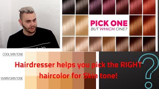 Best Hair color for your Skin tone Hairdresser will help [upl. by Lisetta567]