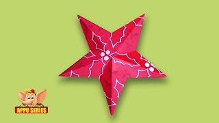 Make a Kirigami Star [upl. by Eetak]