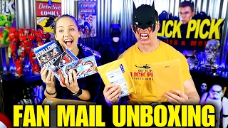 HUGE Fan Mail Unboxing [upl. by Ibob]