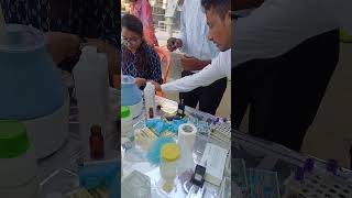 Blood test trending bloodsample bloodsugar test collegecampus Manoj Sir Vlogs Viral Short [upl. by Audette]