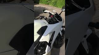 Honda CBR 300R Leo Vince exhaust sound without db killer3 [upl. by Findlay547]