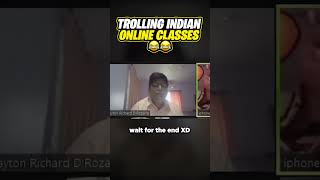 Trolling Indian Zoom Classes😂  shorts YoutubeShorts [upl. by Novyak492]