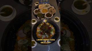 🐐Laham Mandi Thaal only ₹2999 at BBQ Innovations Restaurant Nabipur lahammandi nonveg food [upl. by Anerdna645]