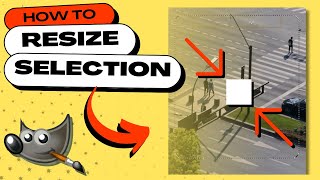 How to Resize a Selected Portion of an Image in GIMP  Resize Part of an Image [upl. by Sapienza]