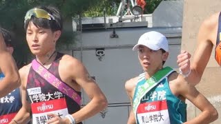 青学大の“切り込み隊長”鶴川正也は堂々１区区間賞「絶対に優勝するという気持ちで、全力で行きました」…出雲駅伝 [upl. by Rosanna158]