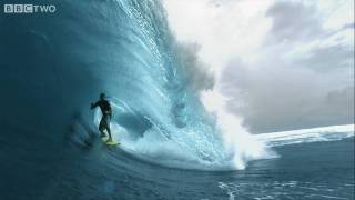 HD Super Slomo Surfer  South Pacific  BBC Two [upl. by Gardel]