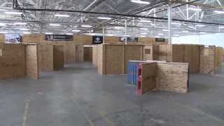 CQB Airsoft Field Tour of Tac City Airsoft Fullerton in Orange County [upl. by Buckler]