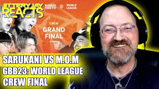 Sarukani vs MOM  Grand Beatbox Battle 2023 World League  Crew Grand Final  Reaction [upl. by Oicneconi]