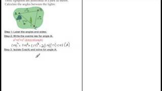 Finding All 3 Missing Angles in a Triangle [upl. by Heydon]