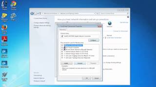 How to Connect to Dynamic Ethernet DHCP on Windows 7 [upl. by Hardan]