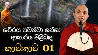 ශරීරය පවත්වා ගන්නා ආකාරය පිළිබඳ භාවනාව  VenUdudumbara Kashyapa Thero  Vidarshana I 20220428 [upl. by Bartholomeus]