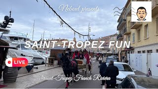 SaintTropez Walk Live in The French Riviera [upl. by Lindeberg]