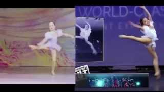 Mackenzie and Maddie Ziegler  FULL and COMPLETE Cry solo side by side [upl. by Nohsyar]