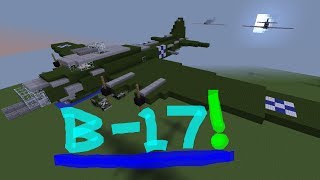 Minecraft Tutorial B17 Flying Fortress [upl. by Attela487]