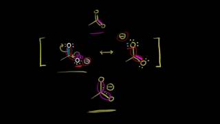 Resonance structure  Resonance and acidbase chemistry  Organic chemistry  Khan Academy [upl. by Shrier]