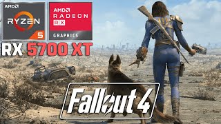 Fallout 4  RX 5700 XT  Ryzen 5 5600G  1080p Ultra Settings [upl. by Norrv]