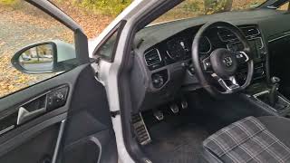 VW Golf 7 GTD walkaround [upl. by Nalor872]