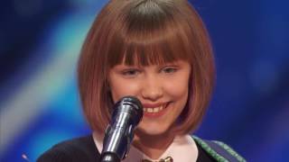 Americas Got Talent 2016 Audition  Grace VanderWaal 12 Year Old Ukulele Player Golden Buzzer [upl. by Kass72]