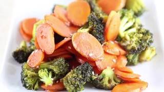 Asian Glazed Veggies  BetterBody Foods [upl. by Mateya]