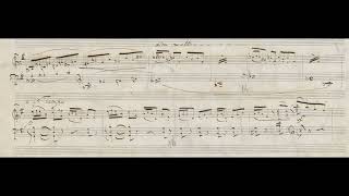 Debussy Arabesque 2 Autograph Manuscript [upl. by Hestia803]