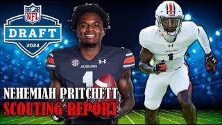 Nehemiah Pritchett Draft Profile I 2024 NFL Draft Scouting Report amp Analysis [upl. by Irita]