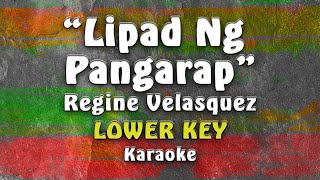 Lipad Ng Pangarap  Regine Velasquez Lower Key [upl. by Chaker]