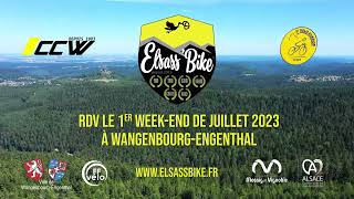 ElsassBike 2023  Compétition de VTT à Wangenbourg [upl. by Saerdna]