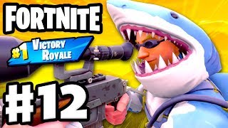 SHARK ATTACK Sniper Eliminations in 50 vs 50 1 Victory Royale  Fortnite  Gameplay Part 12 [upl. by Allemat]